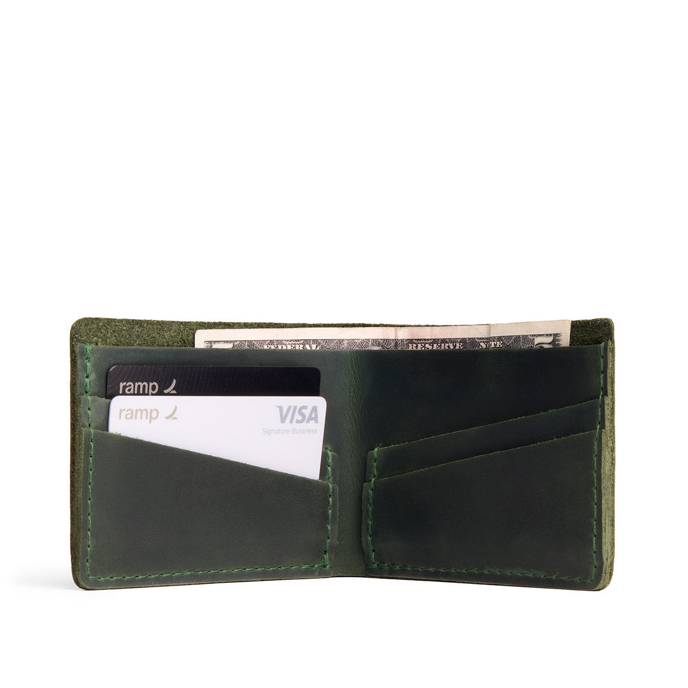Bifold Leather Wallet - Image 5