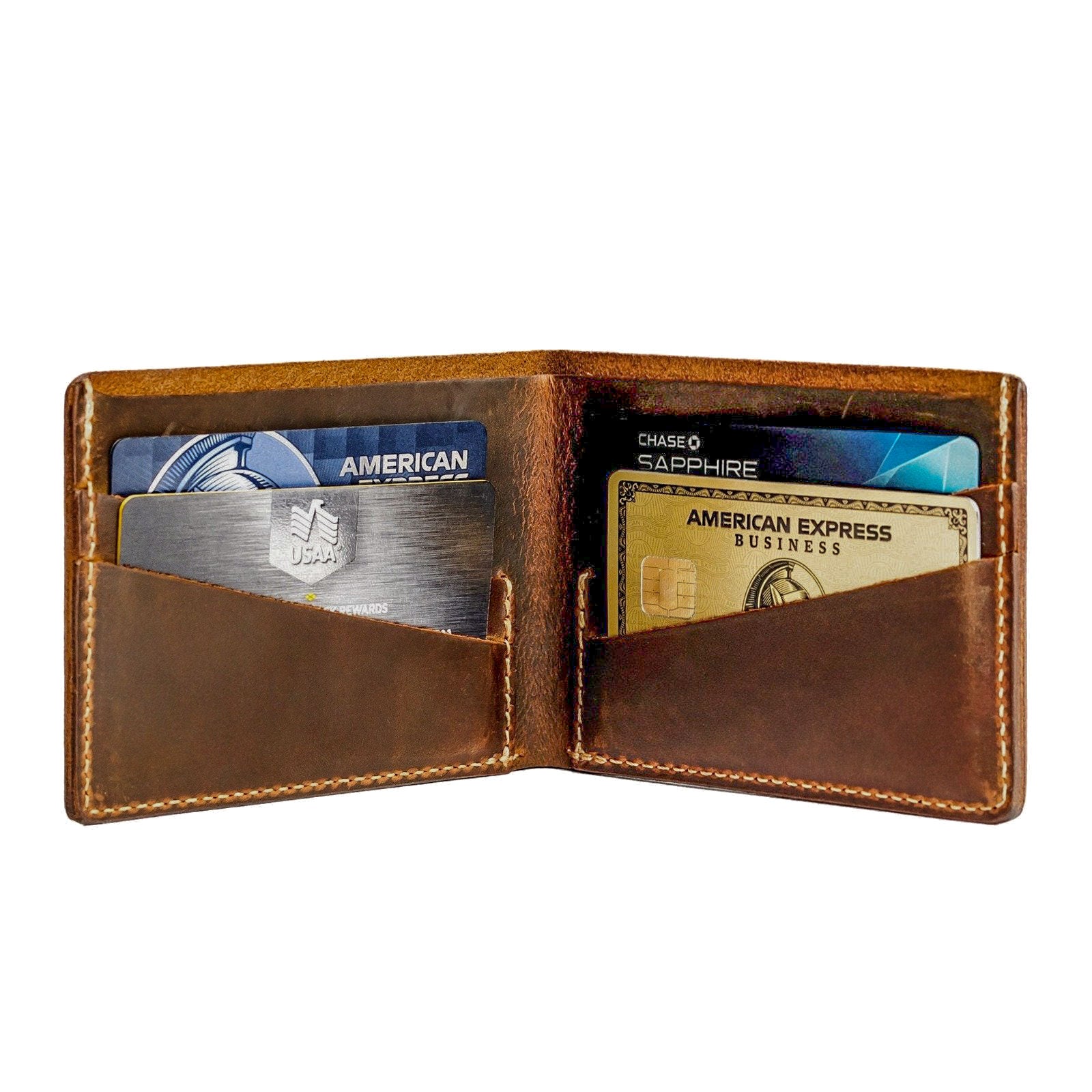 Bifold Leather Wallet - Image 11